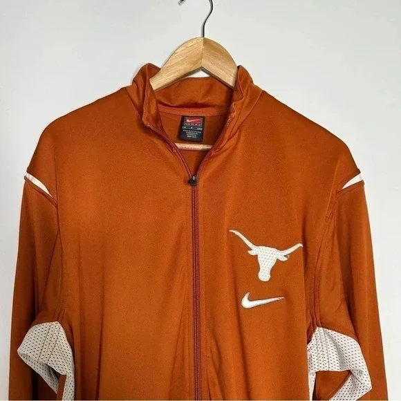 Nike Elite Texas Longhorns Authentic Apparel Full Zip Jacket Size Small